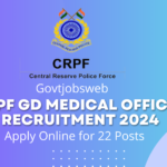 crpf-gd-medical-officer-recruitment-2024