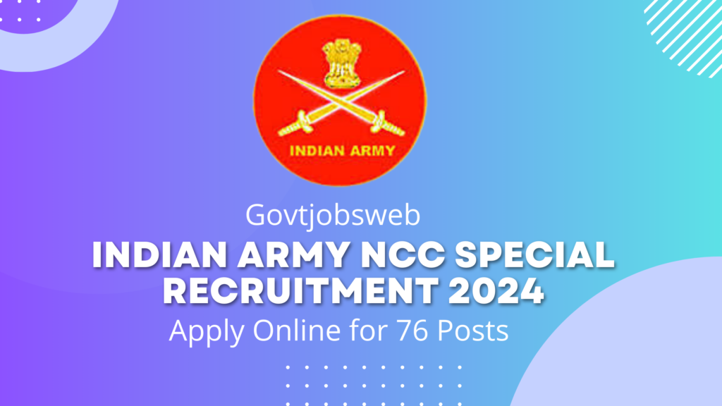 indian-army-ncc-special-recruitment-2024