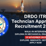 drdo-itr-technician-apprentice-recruitment-2025